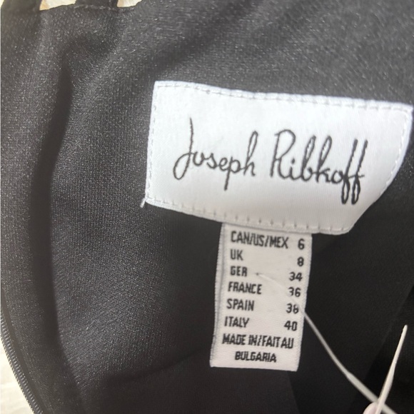 Joseph Ribkoff Black Strappy-Back Evening Dress - Picture 2 of 12